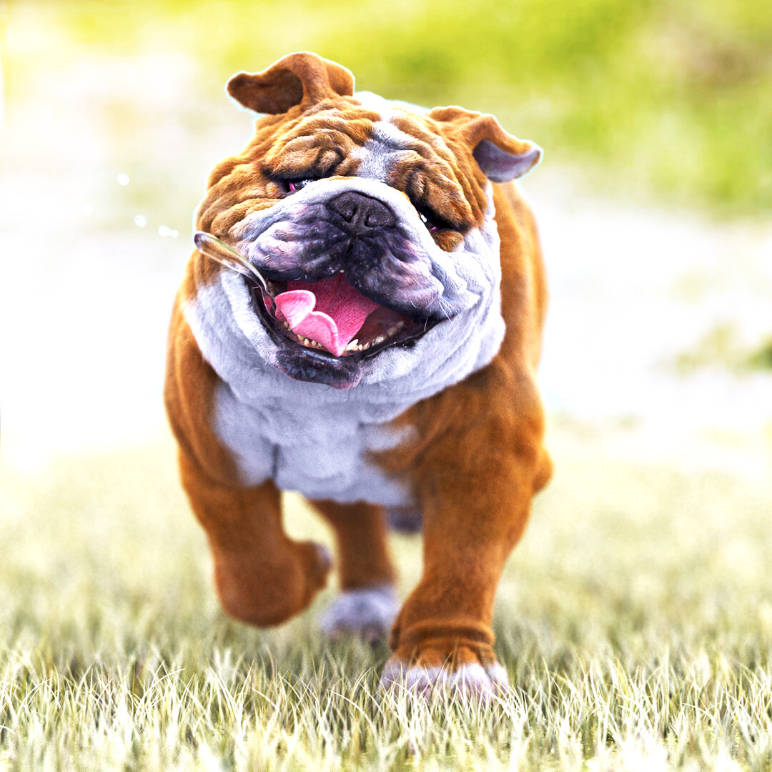 Top Running Bulldog in the world Don t miss out 